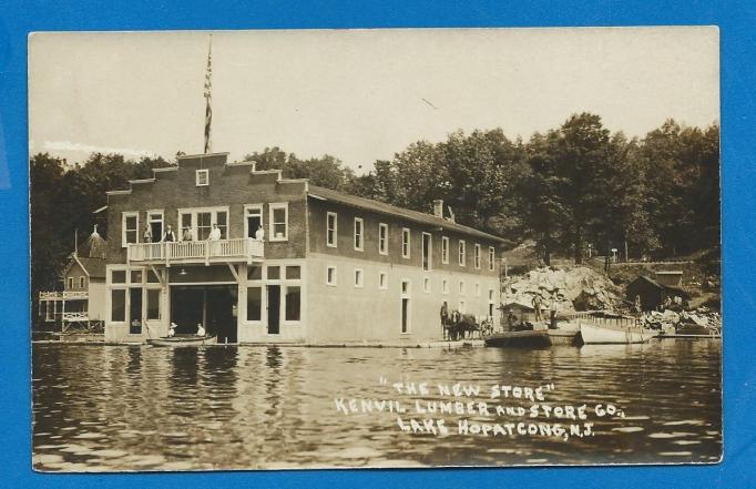 Lake Hopatcong - Kenvil Luumber and Store co. - W J Harriss - c 1910