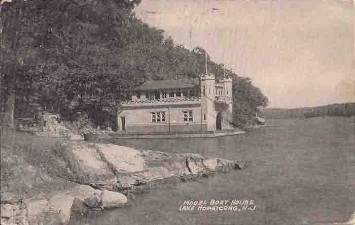 Lake Hopatcong - Model Boathouse - 1912
