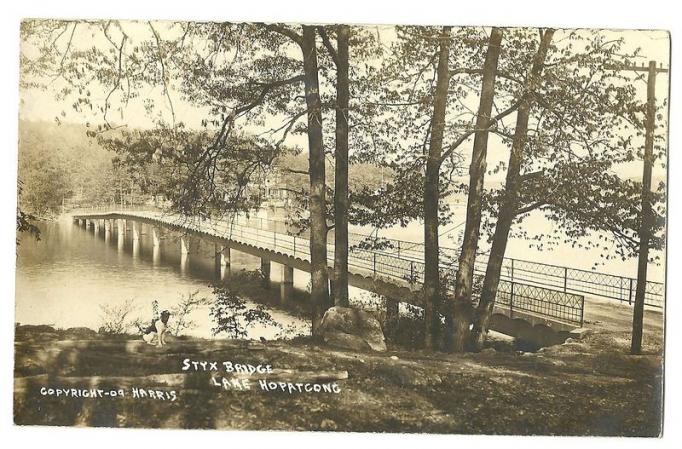 Lake Hopatcong - Styx Bridge - 1909