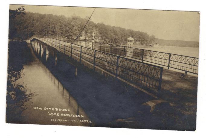 Lake Hopatcong - Styx Bridge - Harris - c 1910
