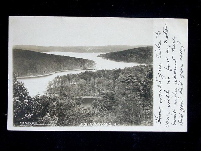 Lake Hopatcong - The River Styx - c 1910