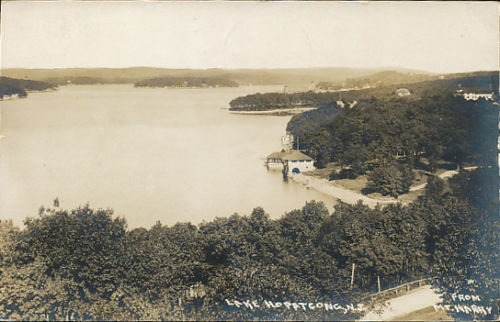 Lake Hopatcong - The view from Mount Harry - 1912