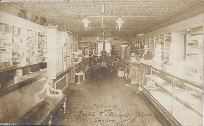 Layton - Sussex County - interior of Foster T Smiths store - c 1910