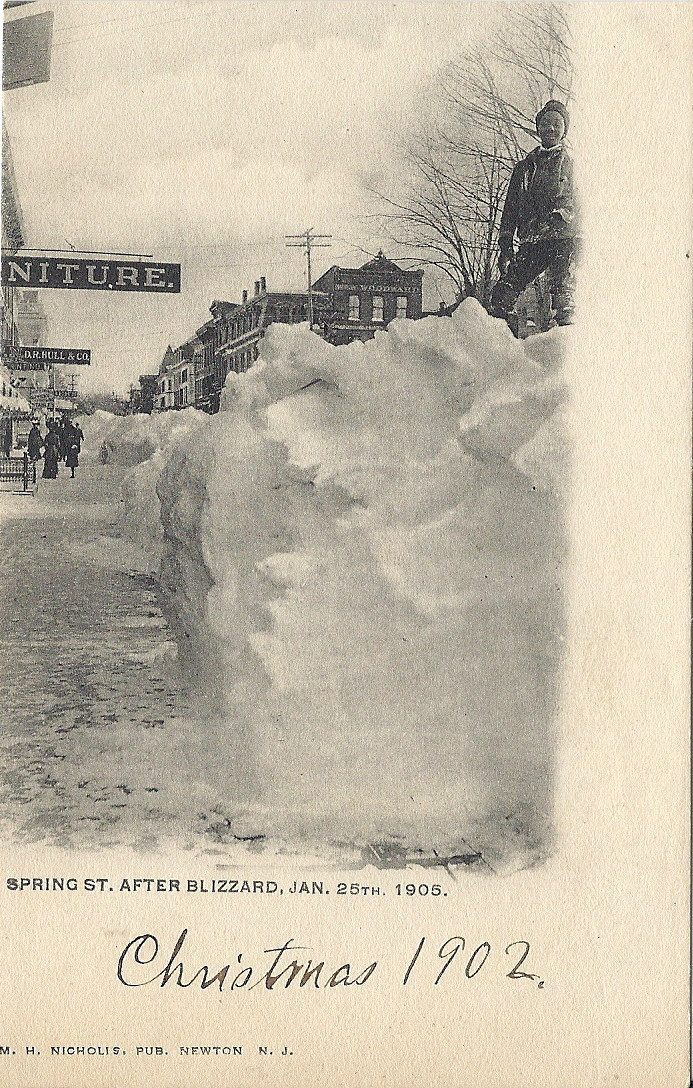 Newton - Blizzard - 22 Jan 1905
