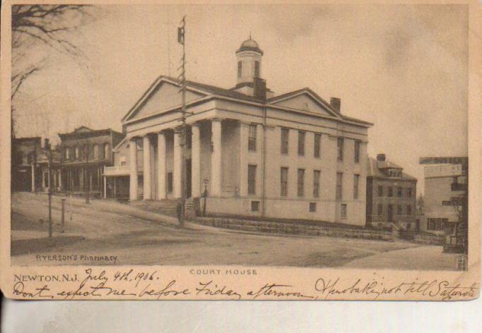 Newton - County Courthouse - 1906