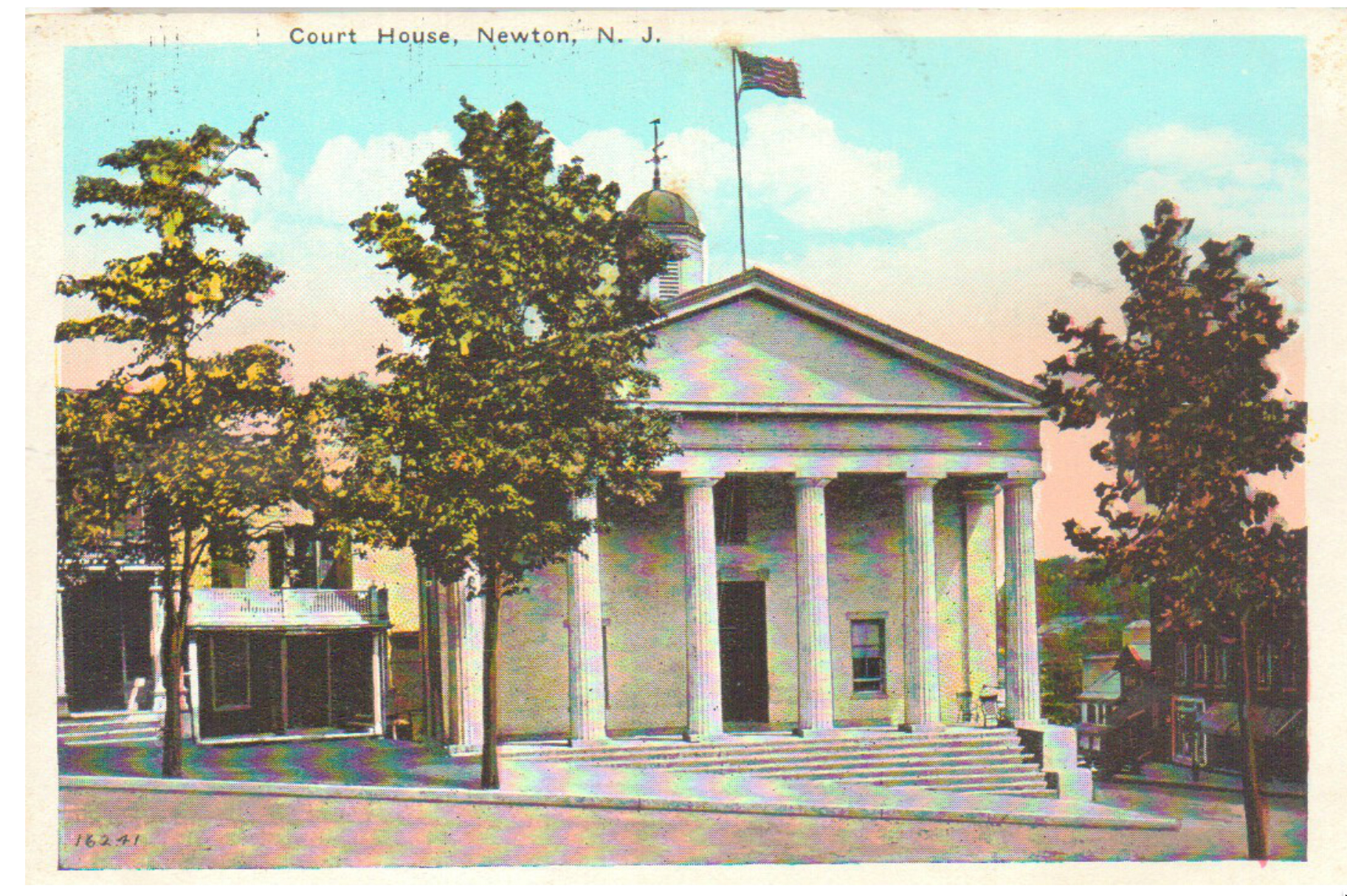 Newton - Sussex County Court House - c 1920