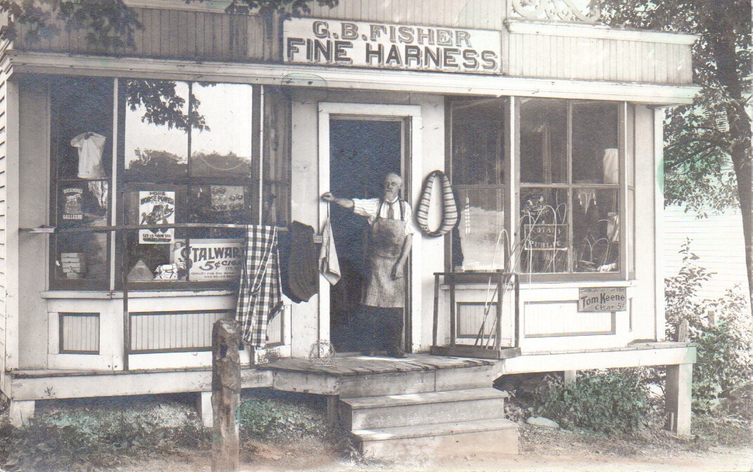 Sparta - G B Fisher Harness Store - c 1910
