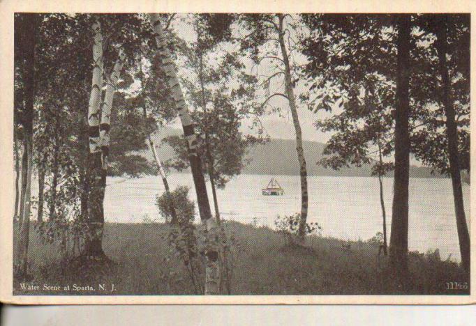 Sparta vicinity - View at Morris Lake - 1923