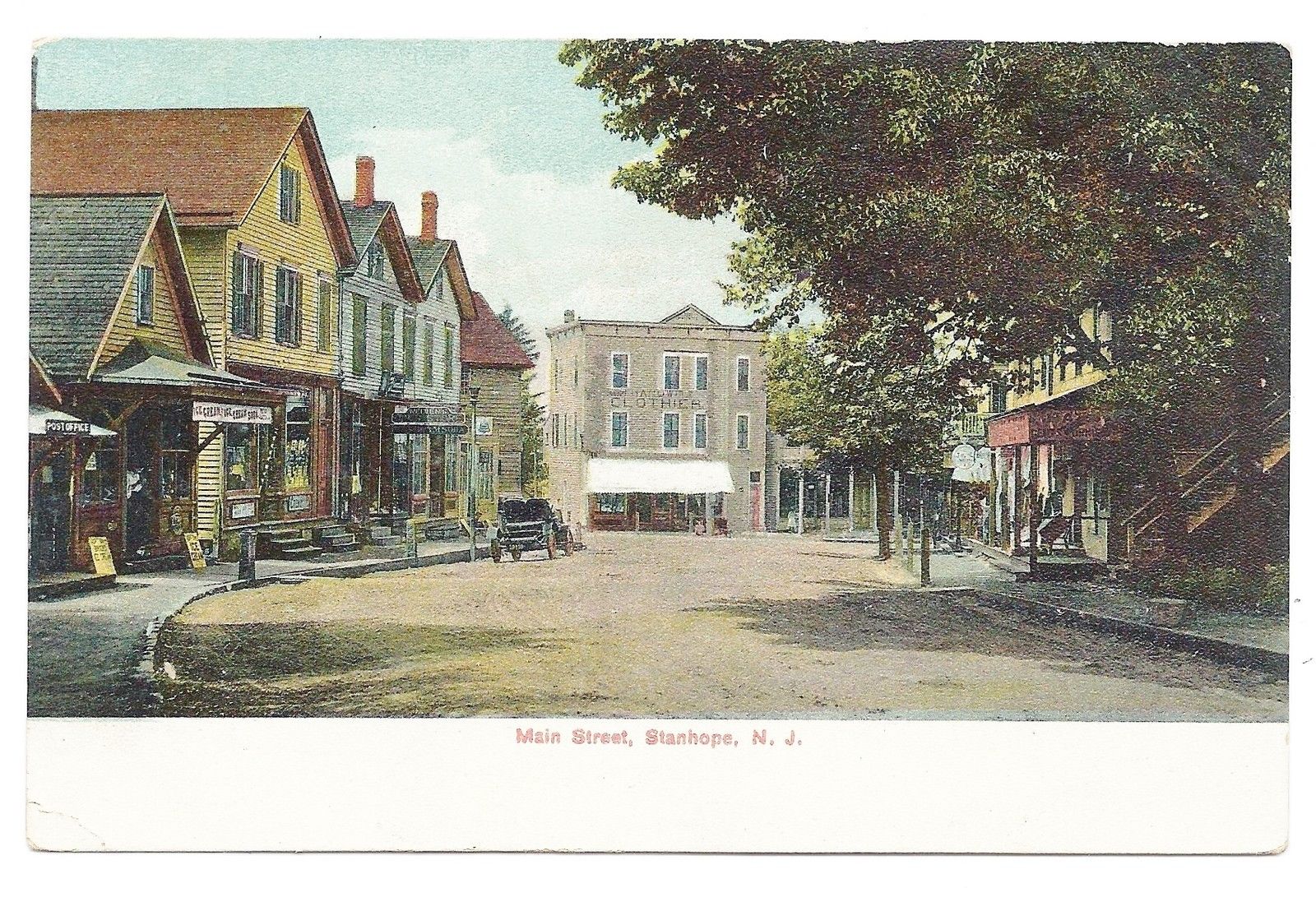 Stanhope - Main Street - c 1910