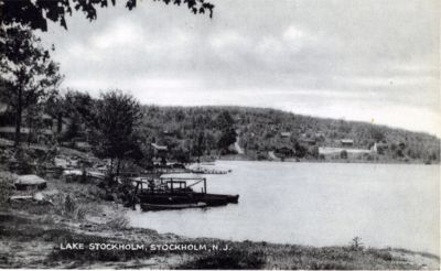 Stockholm - Lake Stockholm - c 1910