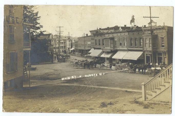 Sussex - Overview of Main Street - 1906