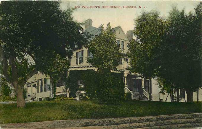 Sussex - The Willson Residense - c 1910