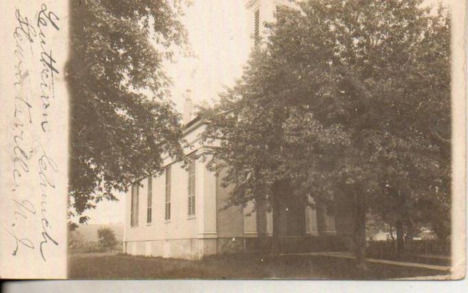 Swartsville - Lutheran Church - c 1910