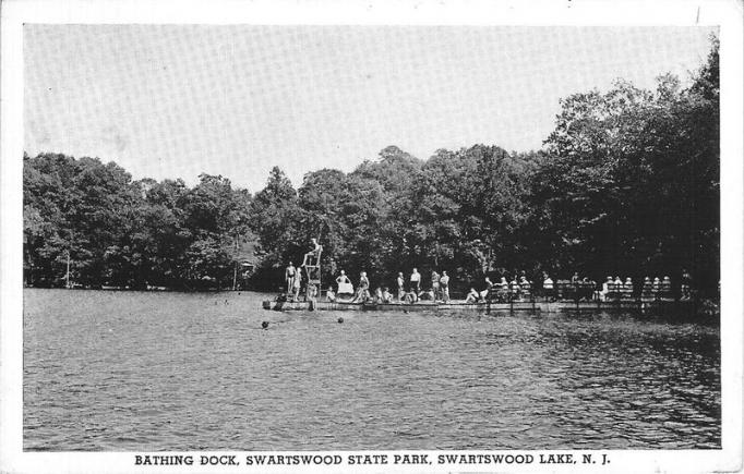 Swartswood - Swaertzwood Lake State Park - The bathing dock
