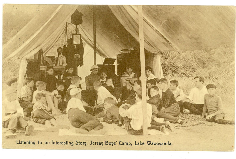 Vernon - Lake Wayawanda - Jersey Boys Camp - Story time